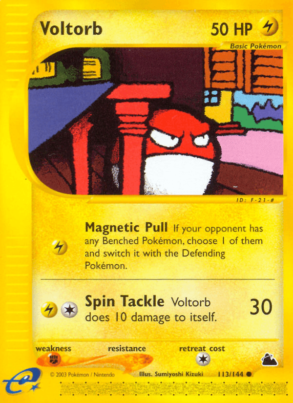 Voltorb — Skyridge #113