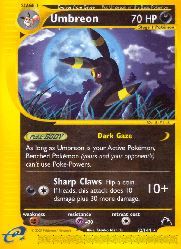 Umbreon — Skyridge #32