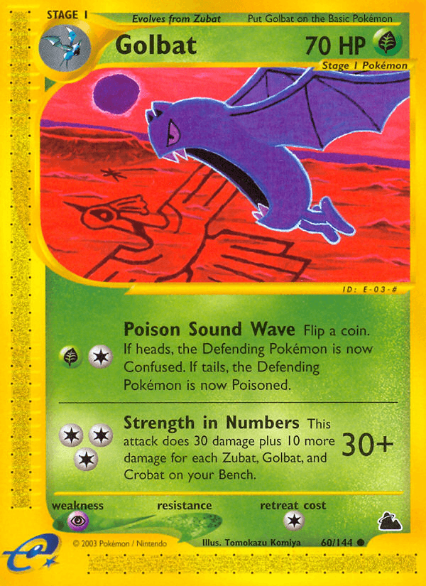 Golbat — Skyridge #60