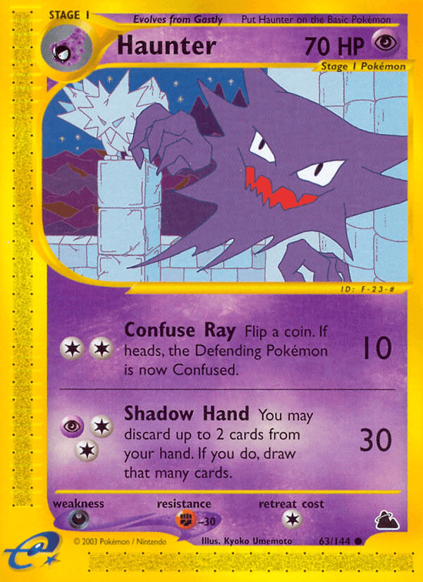 Haunter — Skyridge #63