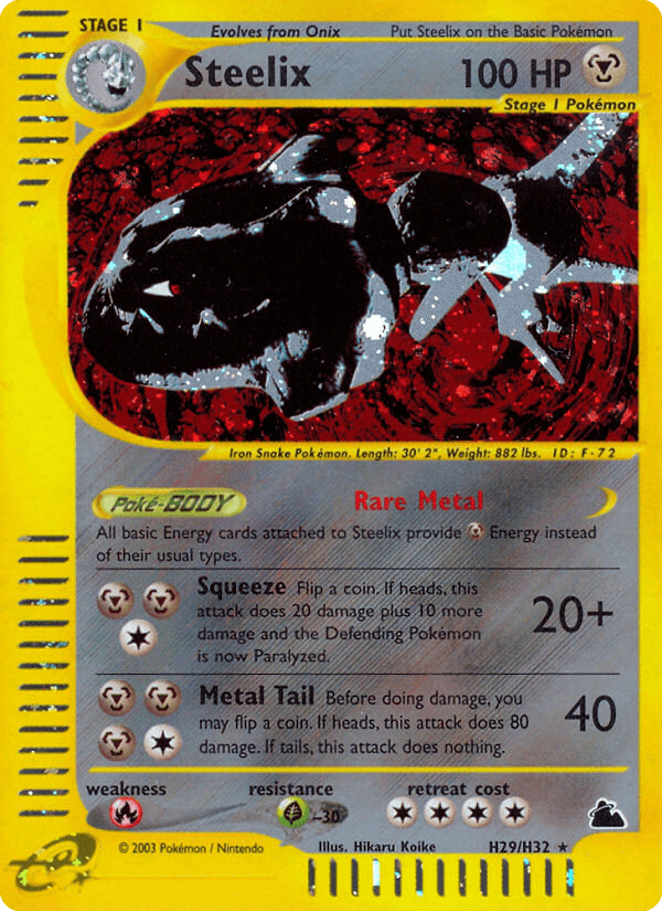 Steelix — Skyridge #H29