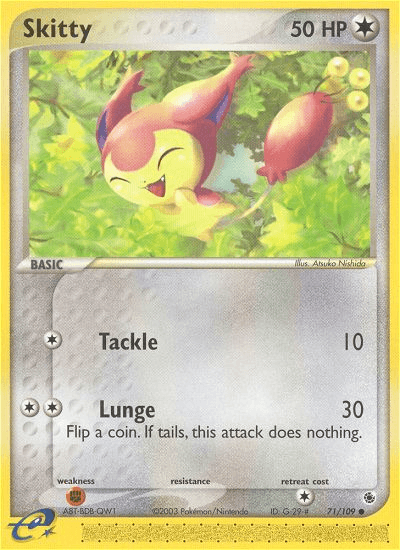 Skitty — Ruby & Sapphire #71