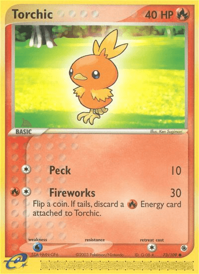 Torchic — Ruby & Sapphire #73