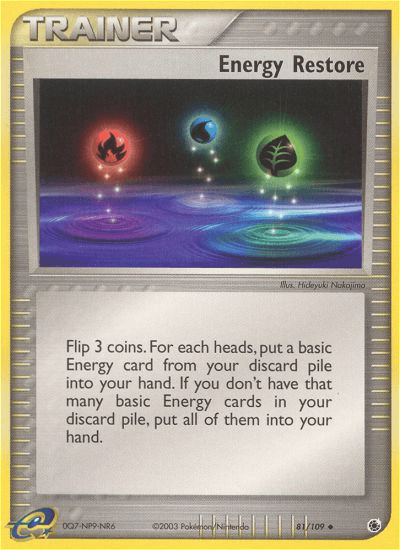 Energy Restore — Ruby & Sapphire #81