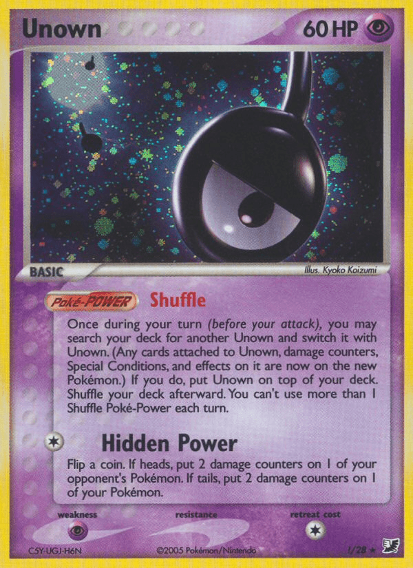 Unown — Unseen Forces #!