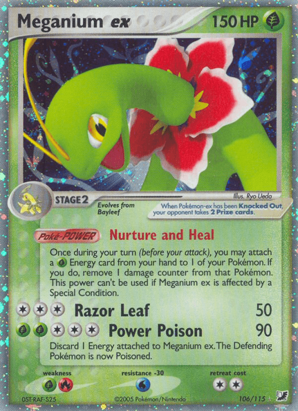 Meganium ex — Unseen Forces #106