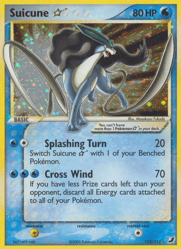 Suicune ★ — Unseen Forces #115