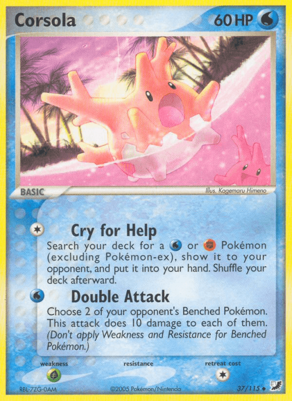 Corsola — Unseen Forces #37
