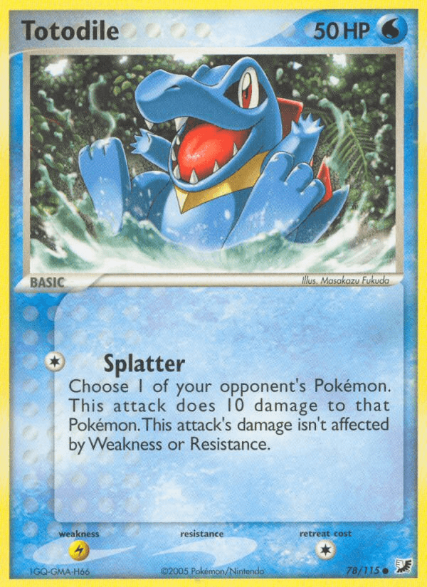 Totodile — Unseen Forces #78