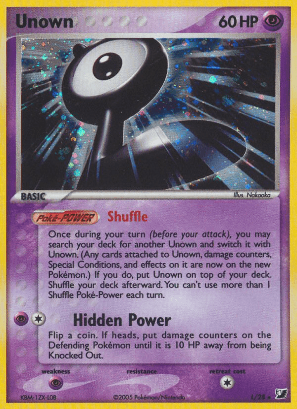 Unown — Unseen Forces #L
