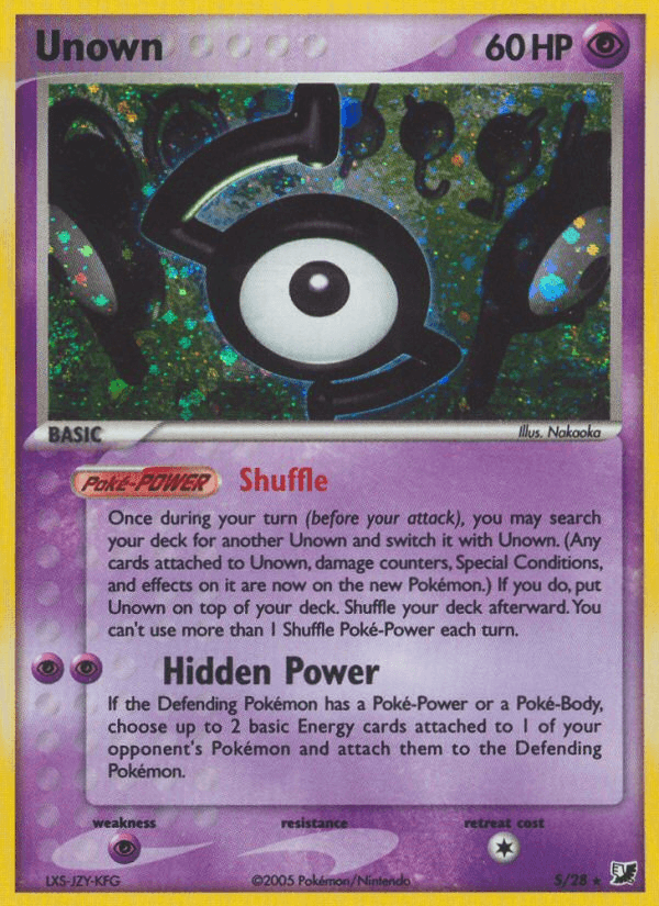 Unown — Unseen Forces #S