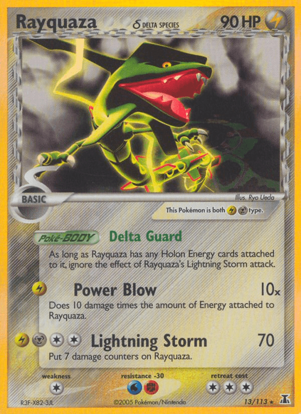 Rayquaza δ — Delta Species #13