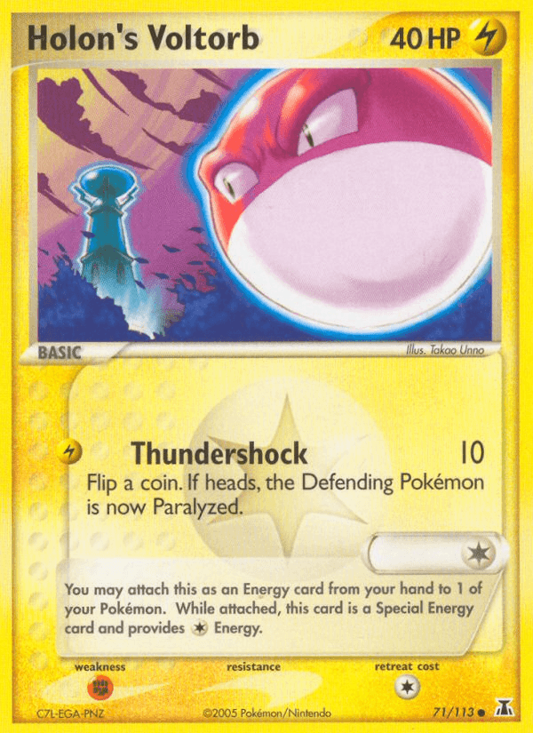 Holon's Voltorb — Delta Species #71