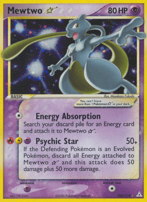 Mewtwo ★ — Holon Phantoms #103