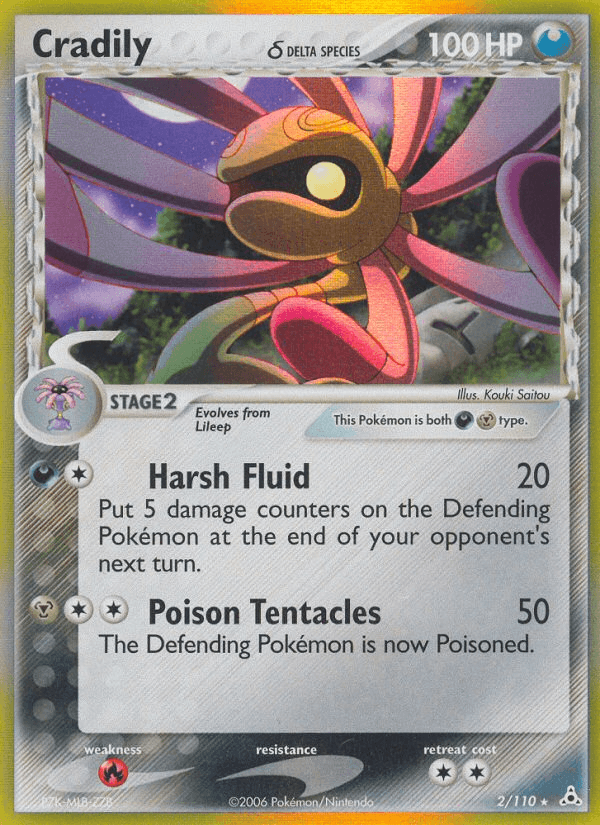 Cradily δ — Holon Phantoms #2