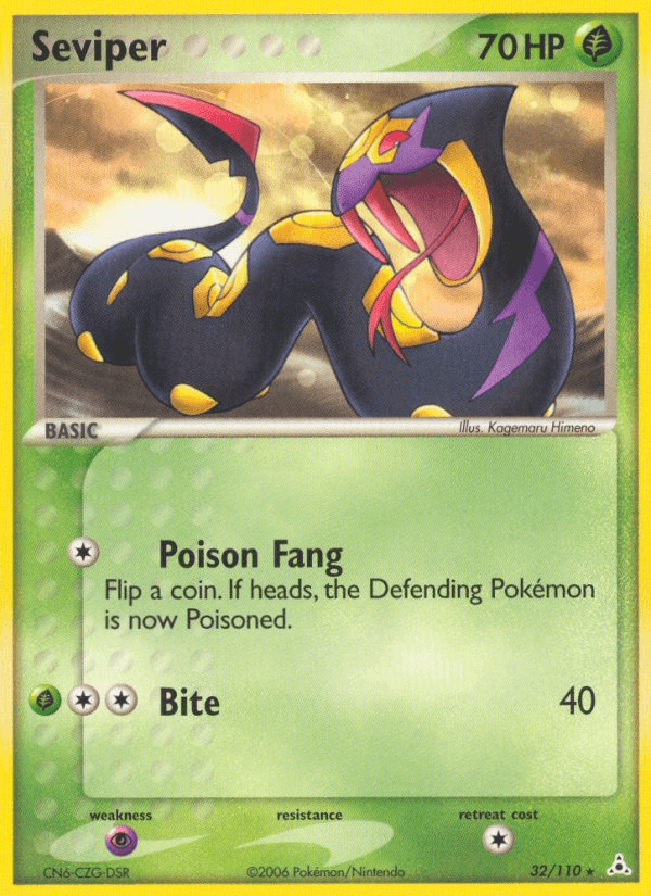 Seviper — Holon Phantoms #32