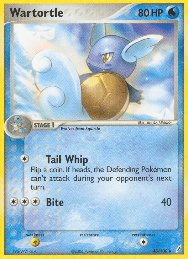 Wartortle — Crystal Guardians #43