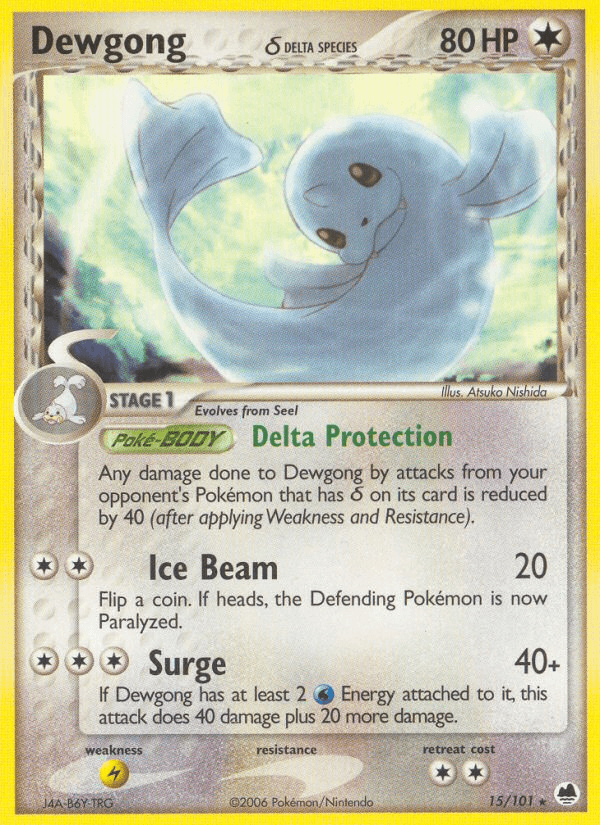 Dewgong δ — Dragon Frontiers #15