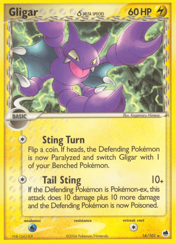 Gligar δ — Dragon Frontiers #16