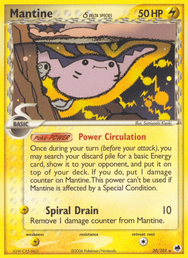 Mantine δ — Dragon Frontiers #20