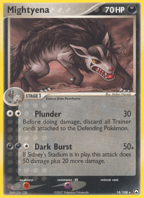 Mightyena — Power Keepers #18