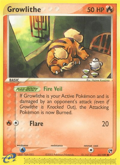 Growlithe — Sandstorm #65