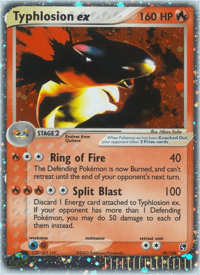 Typhlosion ex — Sandstorm #99