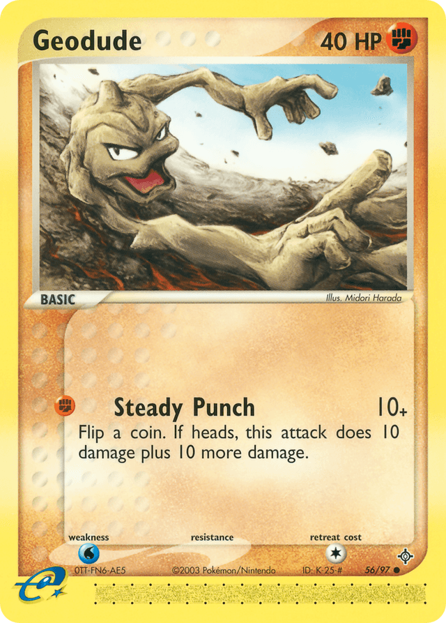 Geodude — Dragon #56