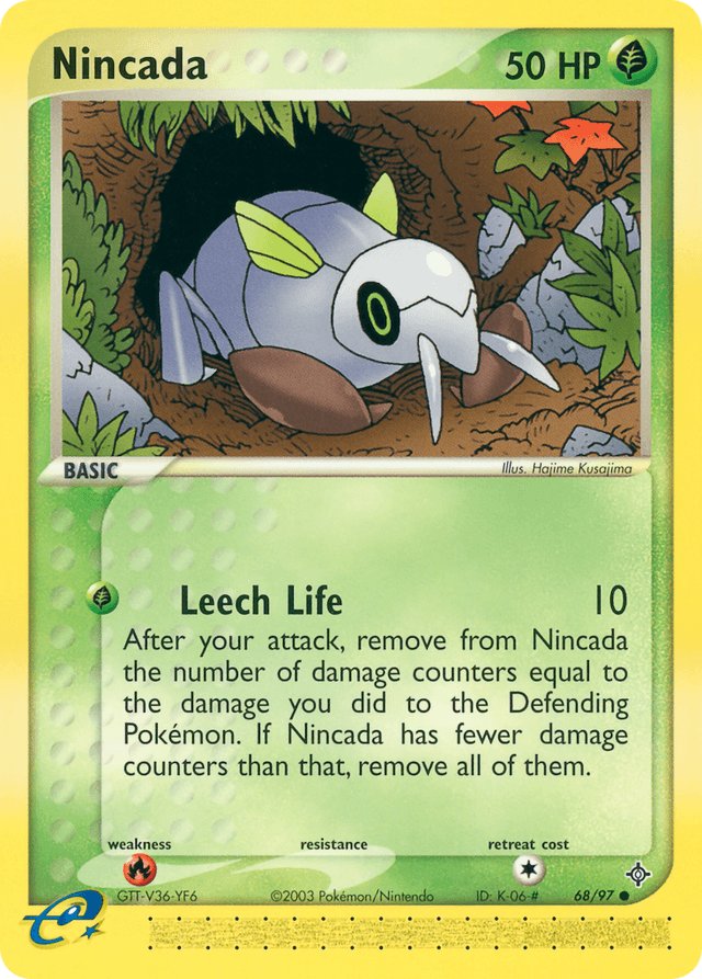 Nincada — Dragon #68