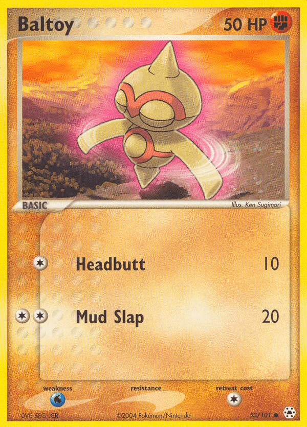 Baltoy — Hidden Legends #53