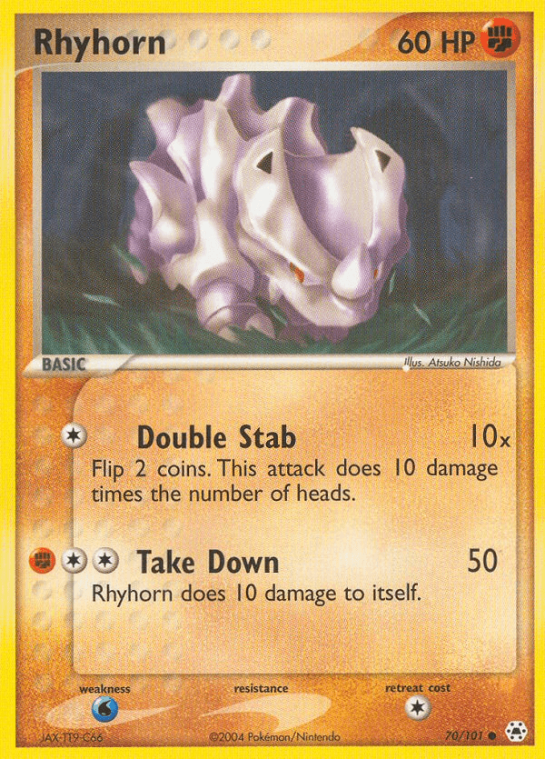 Rhyhorn — Hidden Legends #70