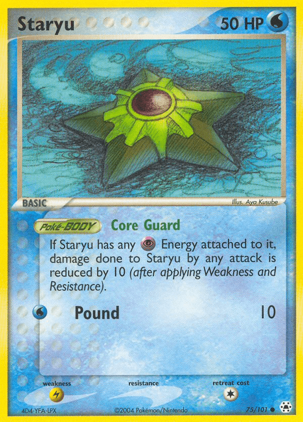 Staryu — Hidden Legends #75