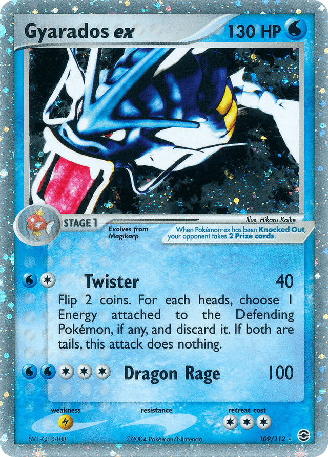 Gyarados ex — FireRed & LeafGreen #109