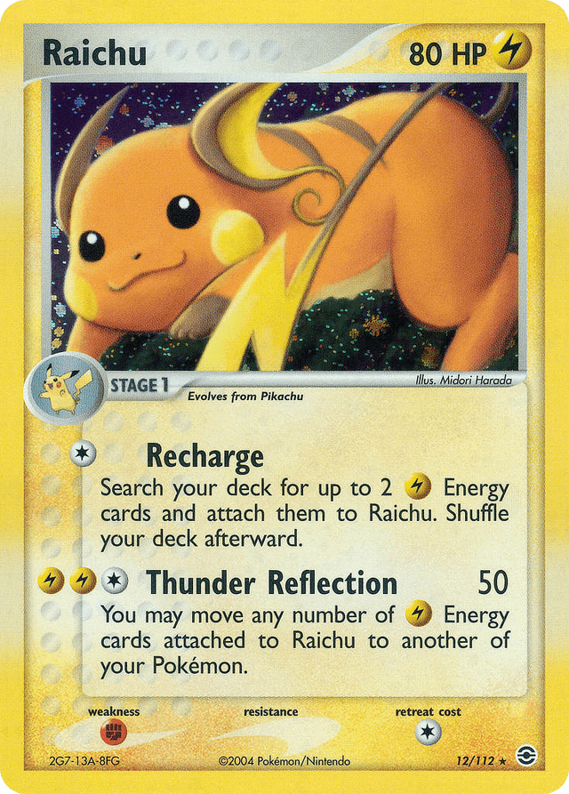 Raichu — FireRed & LeafGreen #12