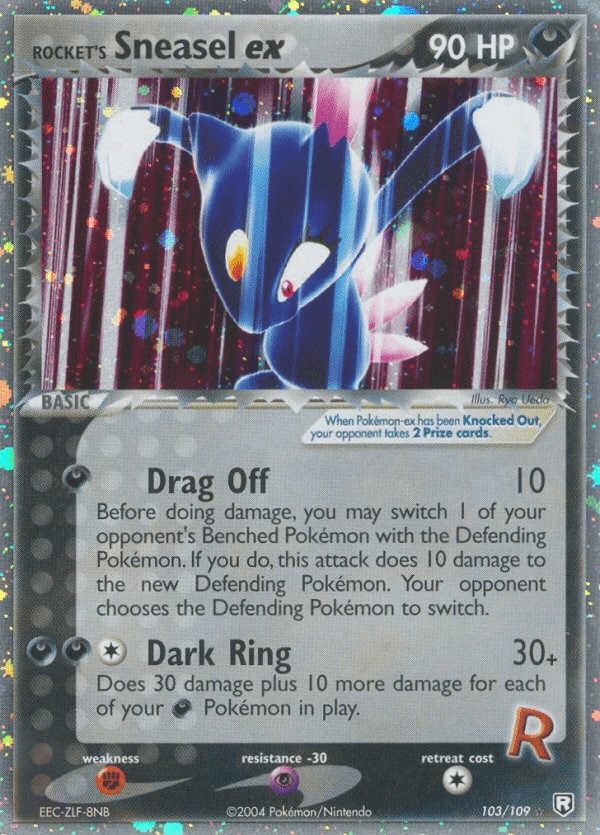 Rocket's Sneasel ex — Team Rocket Returns #103