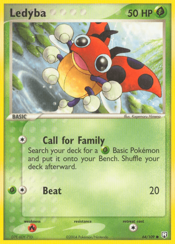 Ledyba — Team Rocket Returns #64
