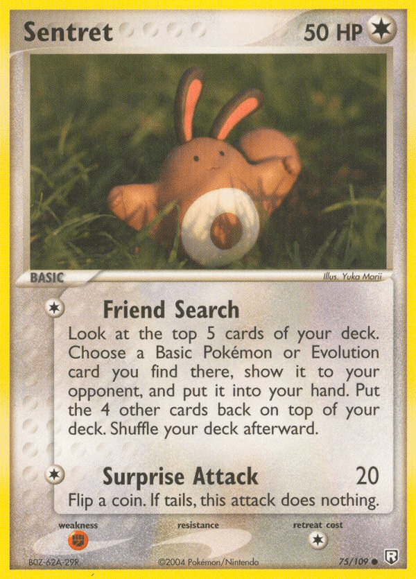 Sentret — Team Rocket Returns #75