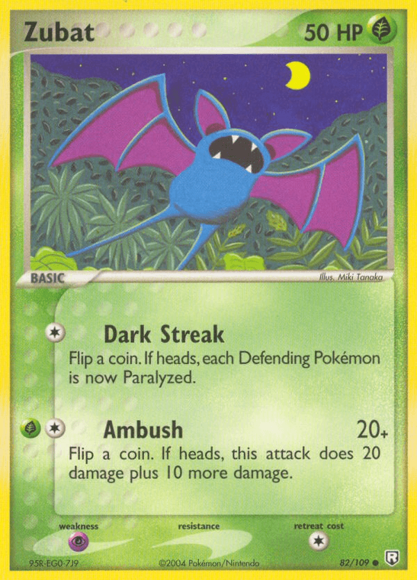 Zubat — Team Rocket Returns #82