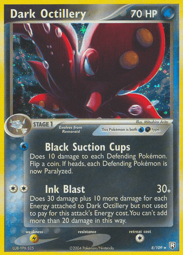 Dark Octillery — Team Rocket Returns #8