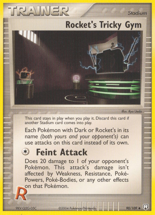 Rocket's Tricky Gym — Team Rocket Returns #90
