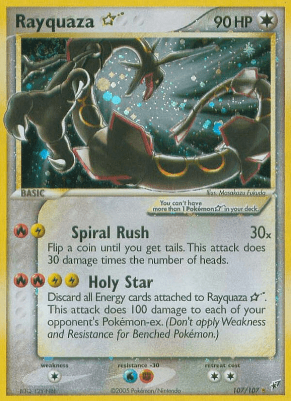 Rayquaza ★ — Deoxys #107