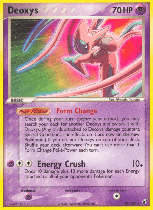 Deoxys — Deoxys #17