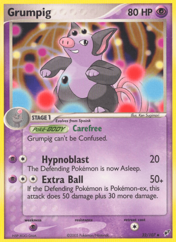 Grumpig — Deoxys #32