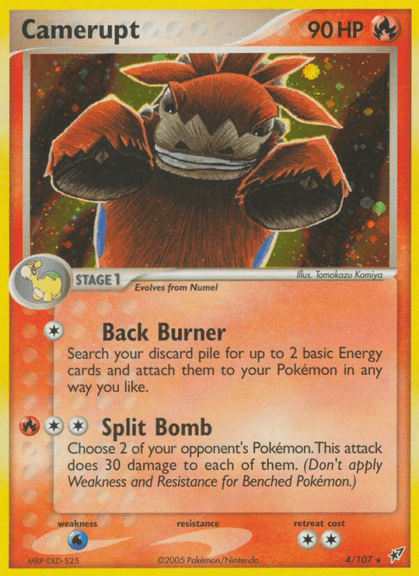 Camerupt — Deoxys #4