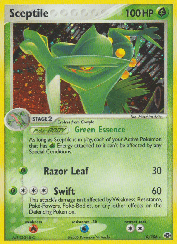 Sceptile — Emerald #10