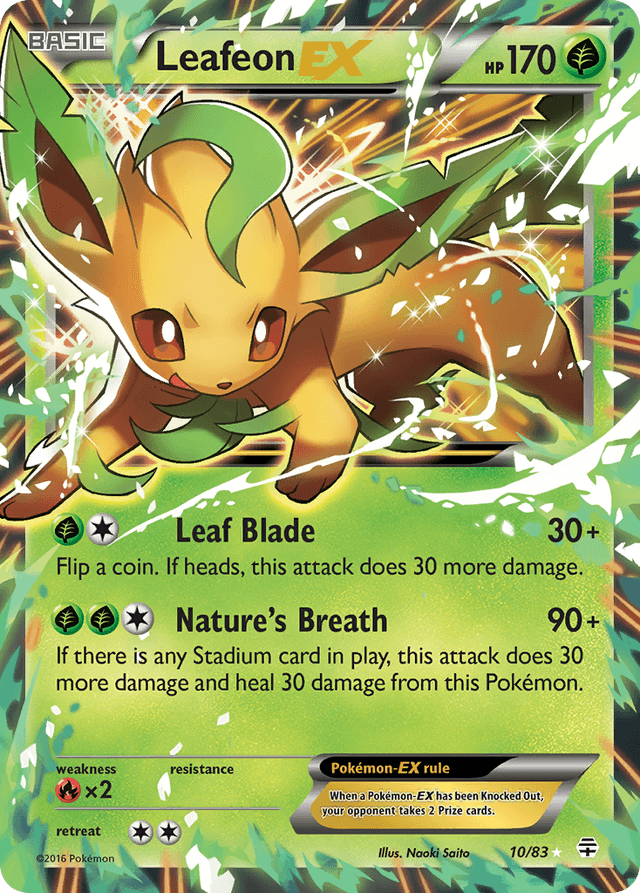 Leafeon-EX — Generations #10