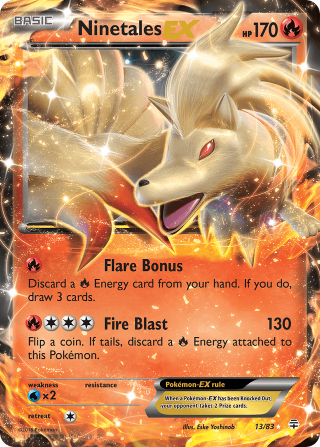 Ninetales-EX — Generations #13