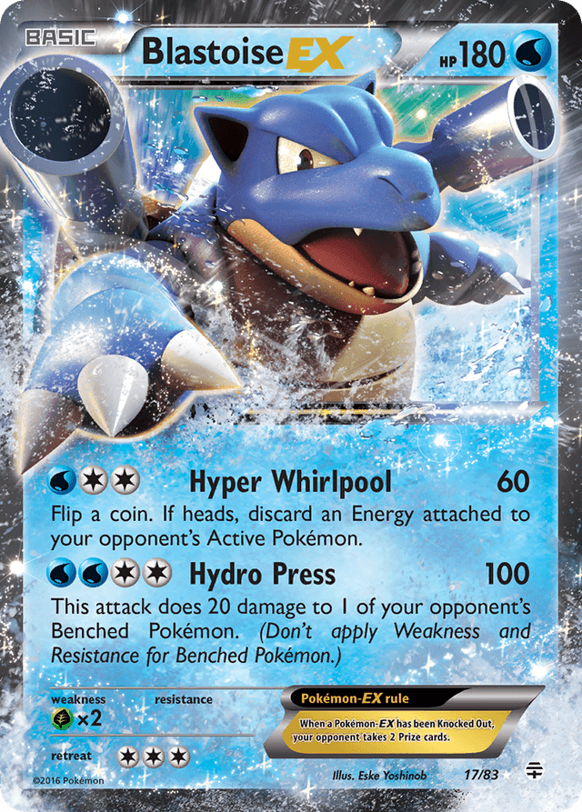 Blastoise-EX — Generations #17
