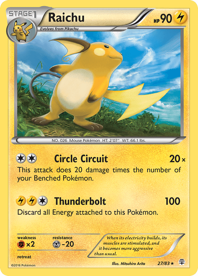 Raichu — Generations #27