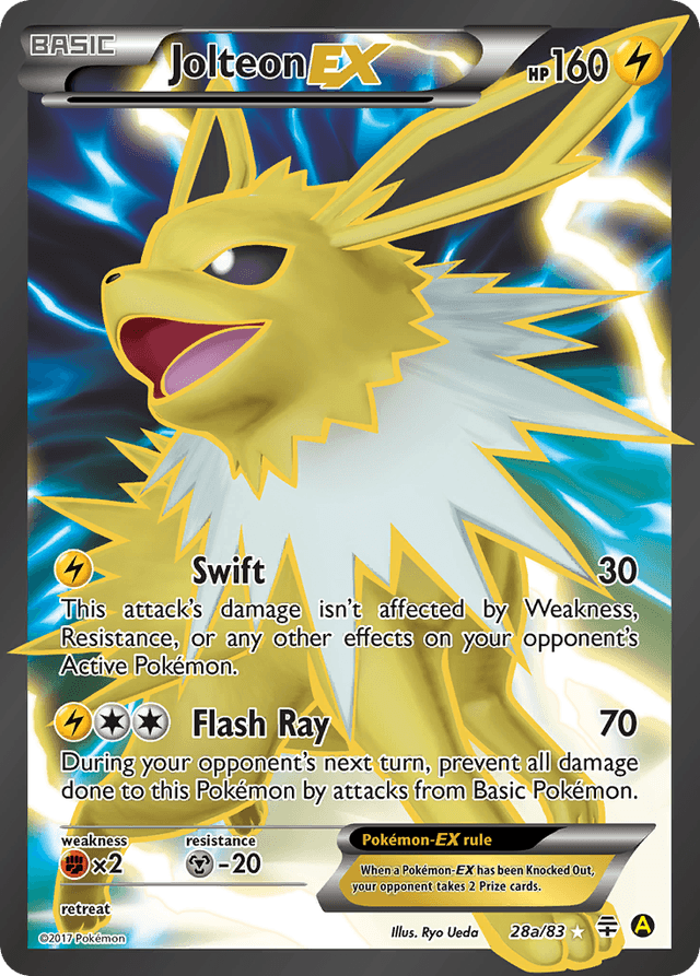Jolteon-EX — Generations #28a